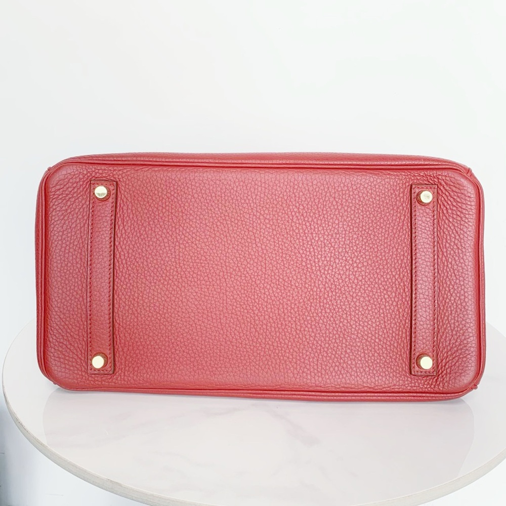 Hermes 2011 Birkin 35 Togo Red - Picture 5 of 13